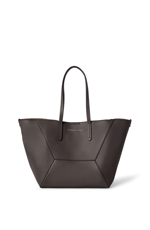 BRUNELLO CUCINELLI BRUNELLO CUCINELLI CALFSKIN BC DUO BAG 