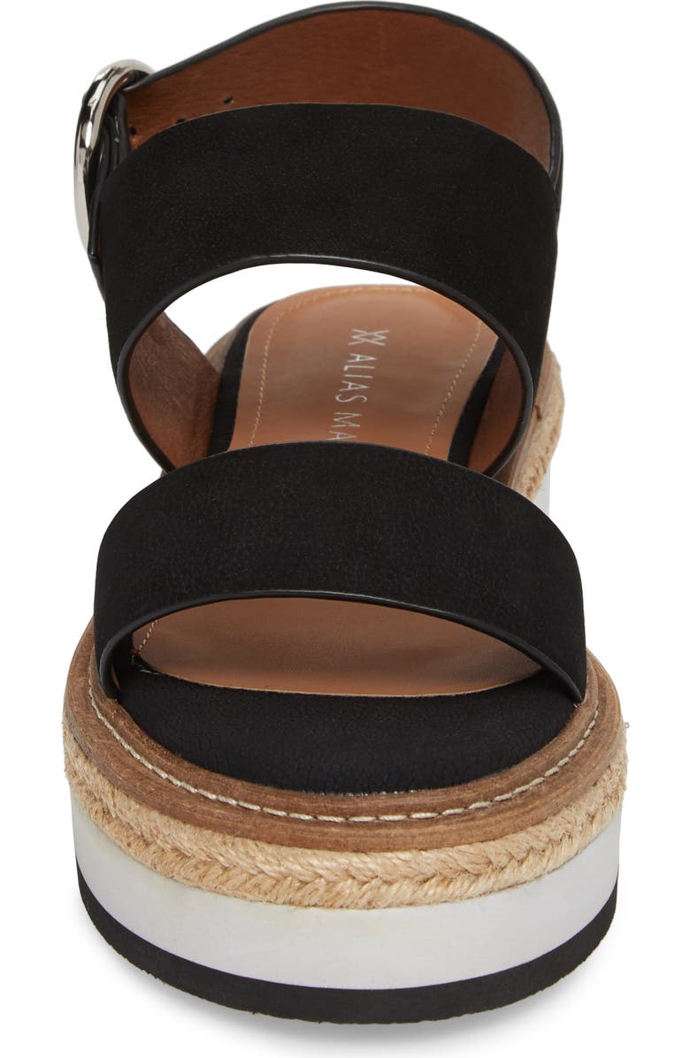 Alias Mae Niche Platform Sandal, Alternate, color,