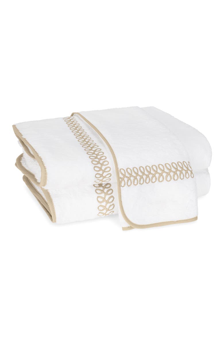 Astor Braid Hand Towel, Main, color, DUNE