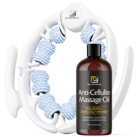 Anti-Cellulite Oil & Massager Bundle