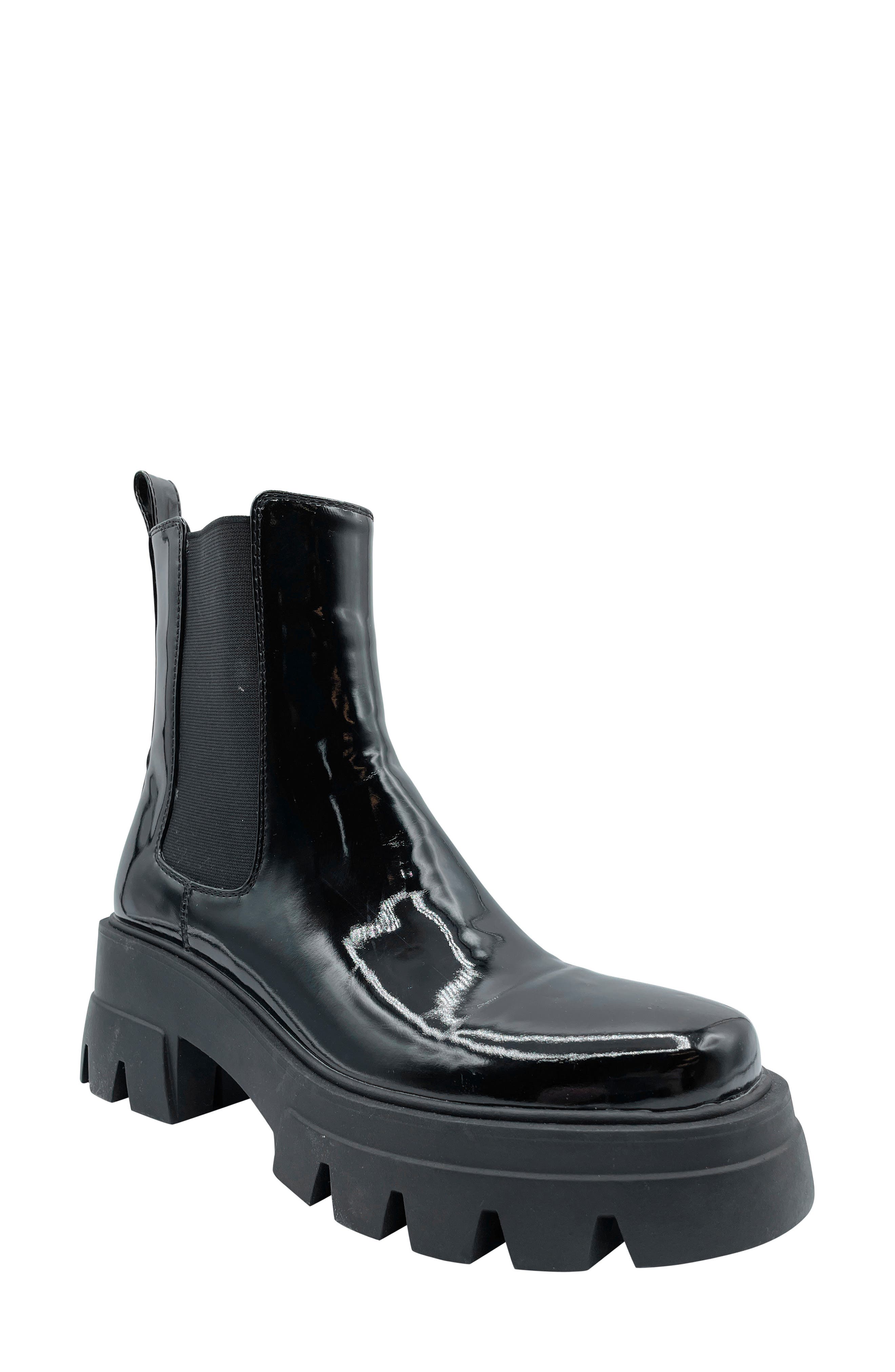 AZALEA WANG Cate Platform Chelsea Boot, Main, color, 