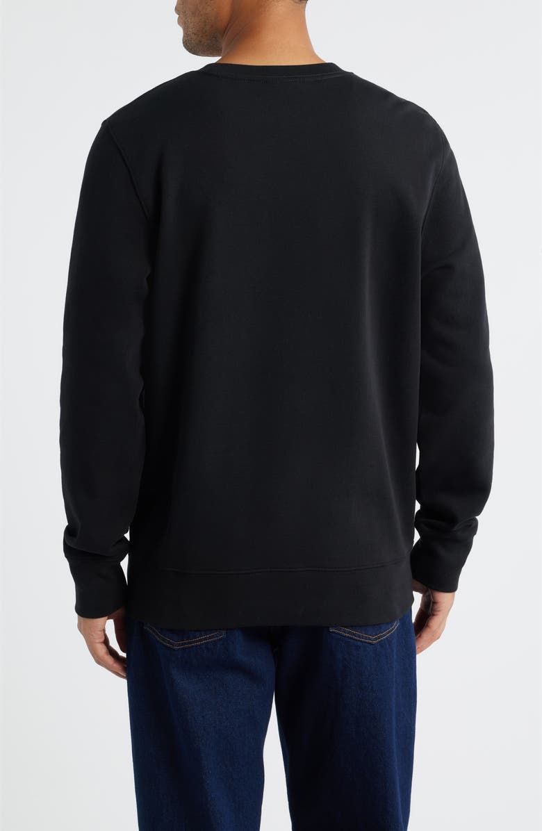 PS Paul Smith Regular Fit Cloud Zebra Organic Cotton Graphic Sweatshirt, Alternate, color, Black