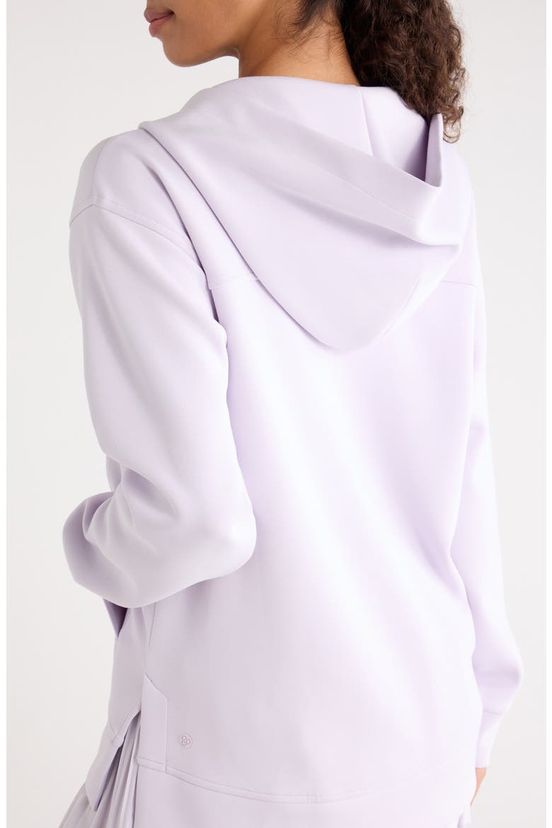 Ultra Luxe Volume Zip Hoodie, Alternate, color, PURPLE HUSH