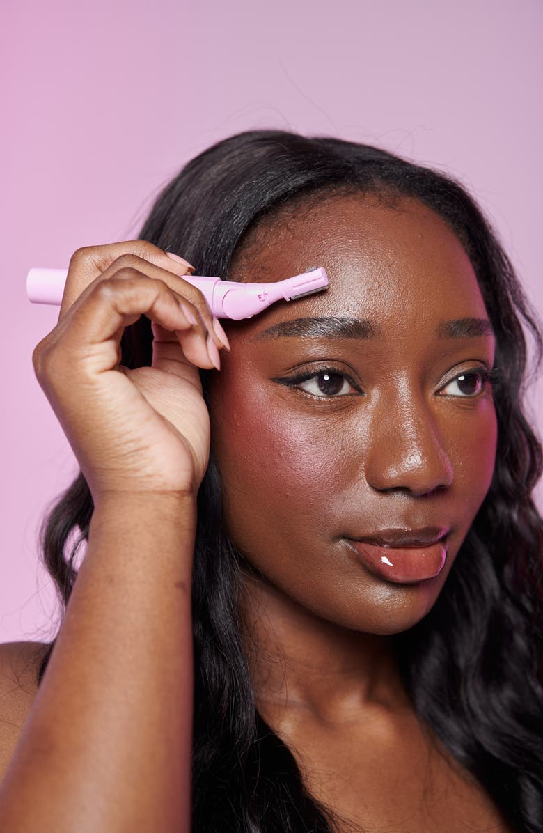 Mermade Hair Facial Shaver, Alternate, color, Pink