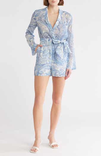 L'AGENCE Arabell Paisley Romper
