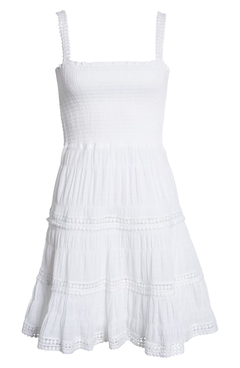 Steve Madden Happy Tiers Cotton Sundress, Alternate, color, 