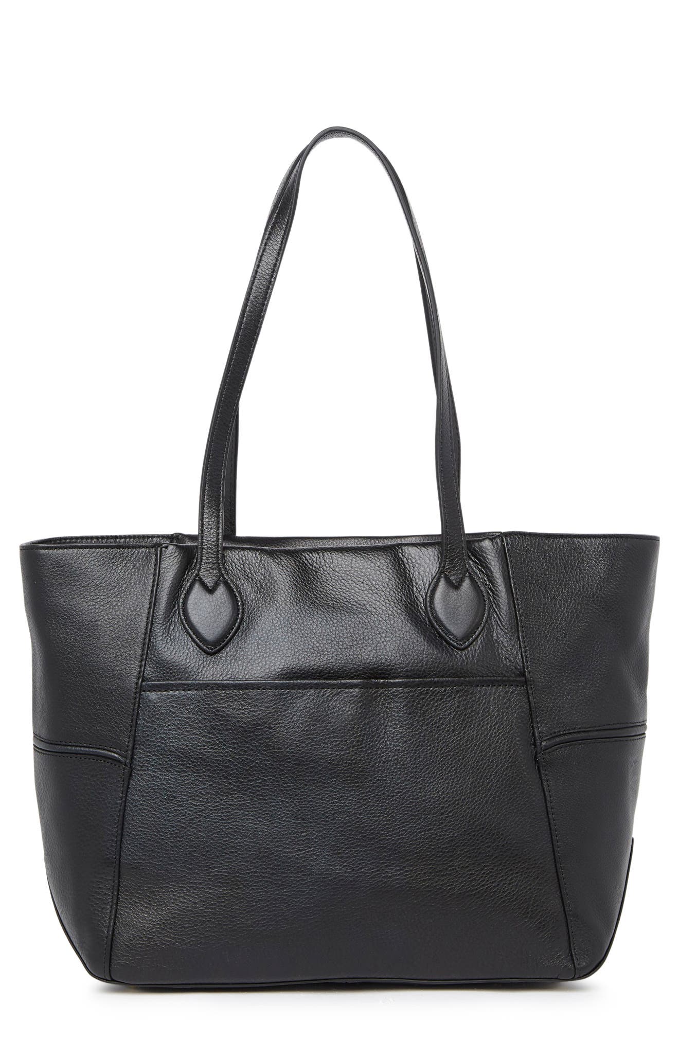 KESTENBERG Chelsea Tote Bag, Alternate, color, BLACK W GOLD