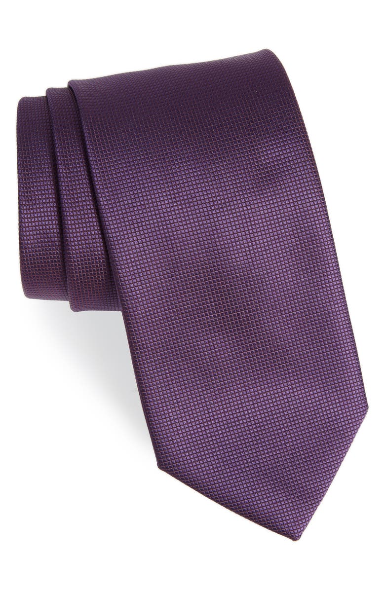 BOSS Woven Silk Tie, Main, color, 