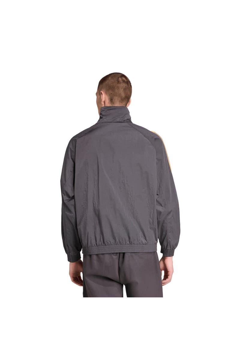 adidas Men's adidas  Gray Manchester United Terrace Icons Half-Zip Jacket, Alternate, color, Gray