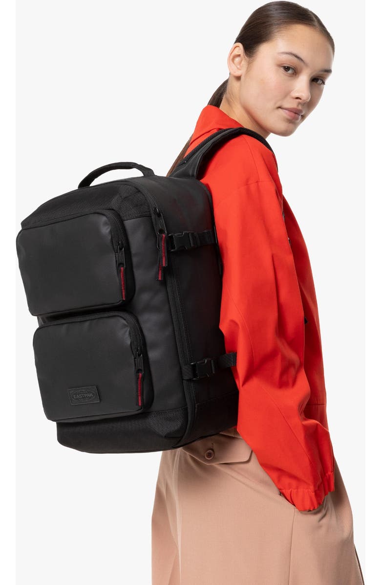 Eastpak Tecum Cabin Cnnct Top Black Backpack, Alternate, color, Black