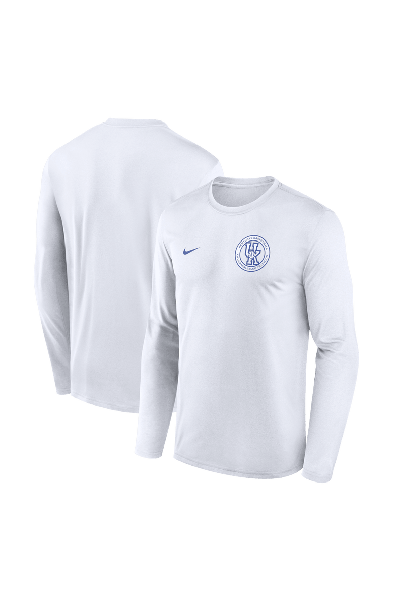 Nike Men's Nike  White Kentucky Wildcats 1996 Anniversary Legend Dri-FIT Long Sleeve T-Shirt, Main, color, White
