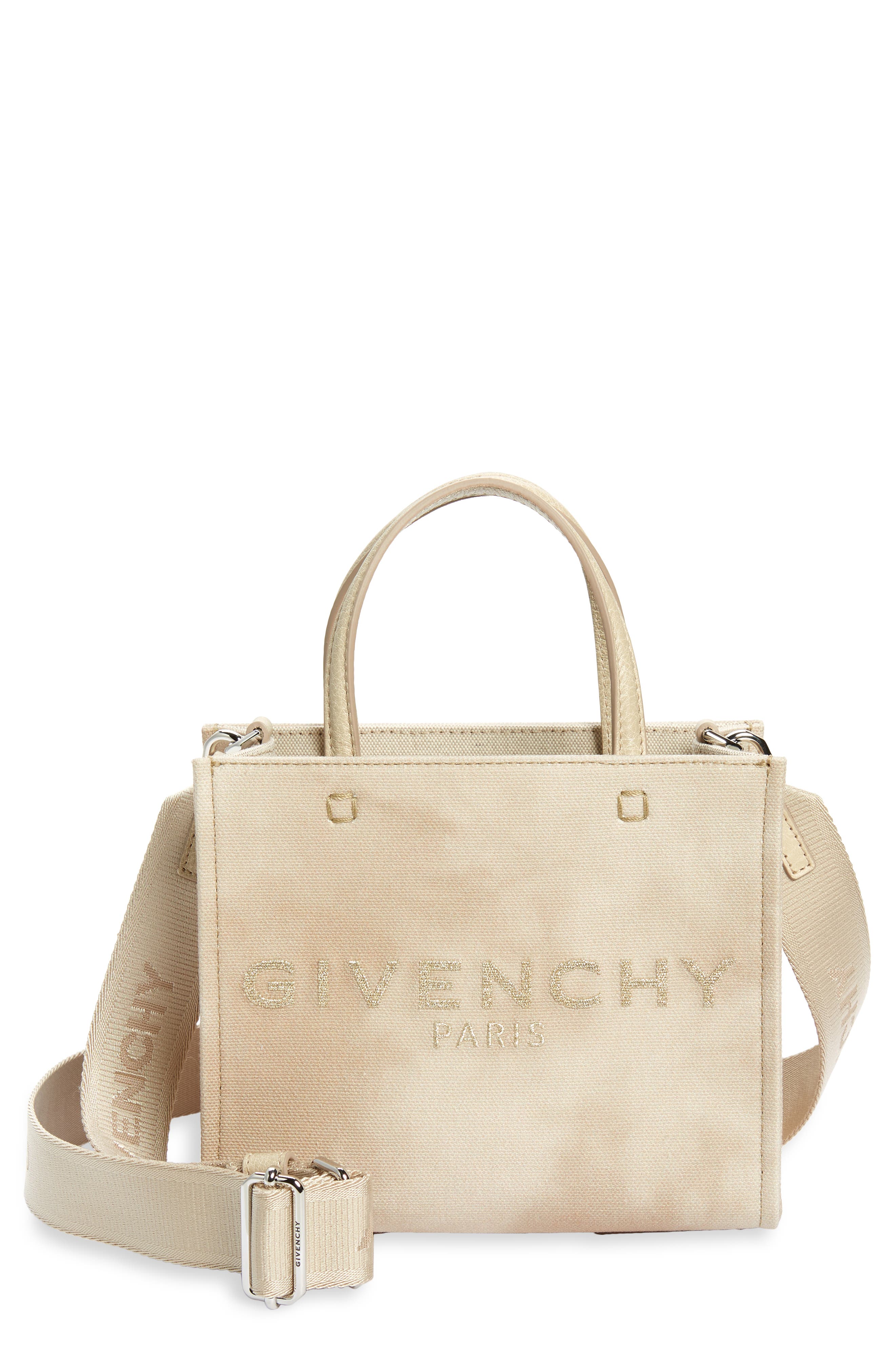 Givenchy Mini G-Tote Canvas Tote, Main, color, 