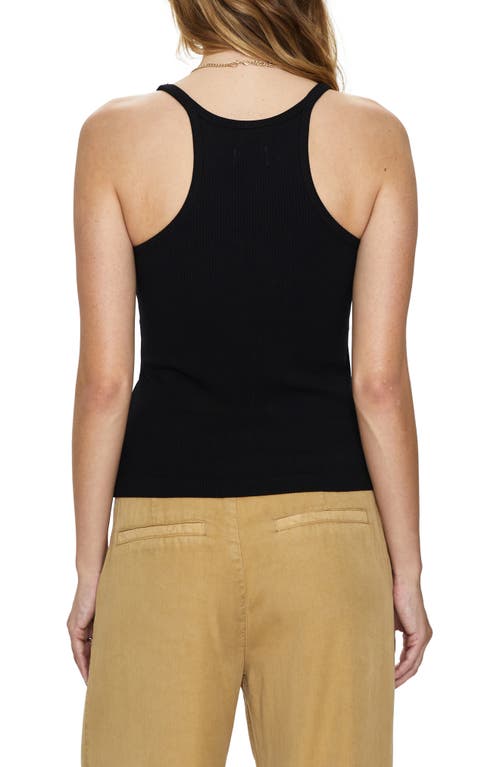Pistola Paloma Rib Tank In Noir