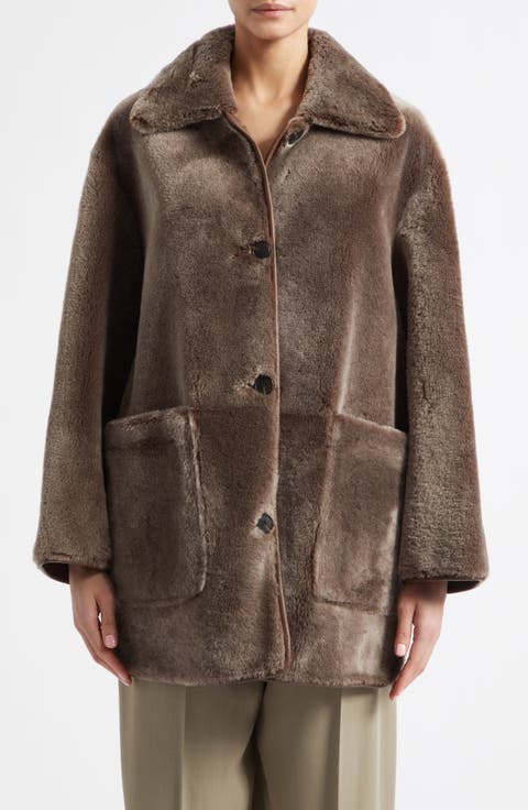 Nicola Genuine Shearling Jacket