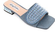 LADY COUTURE Clear Rhinestone Slingback Sandal