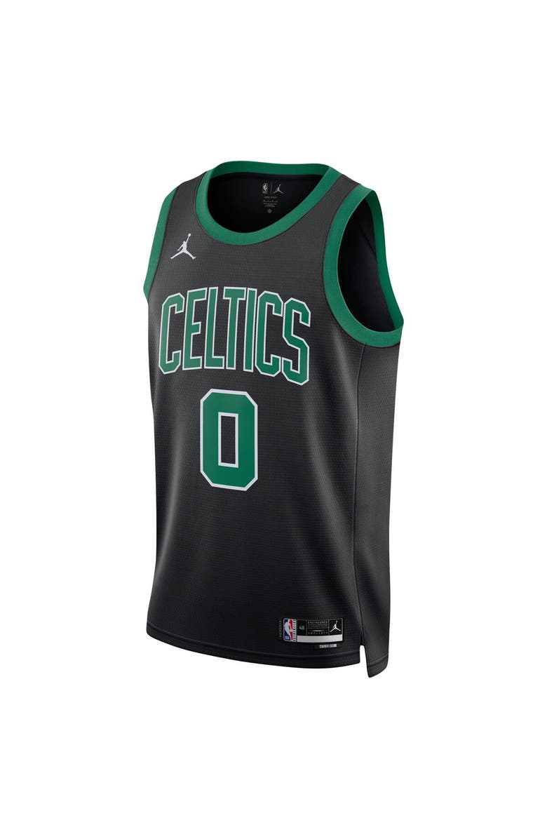 Jordan Brand Unisex Jordan Brand Jayson Tatum Black Boston Celtics Swingman Jersey - Statement Edition, Alternate, color, Black