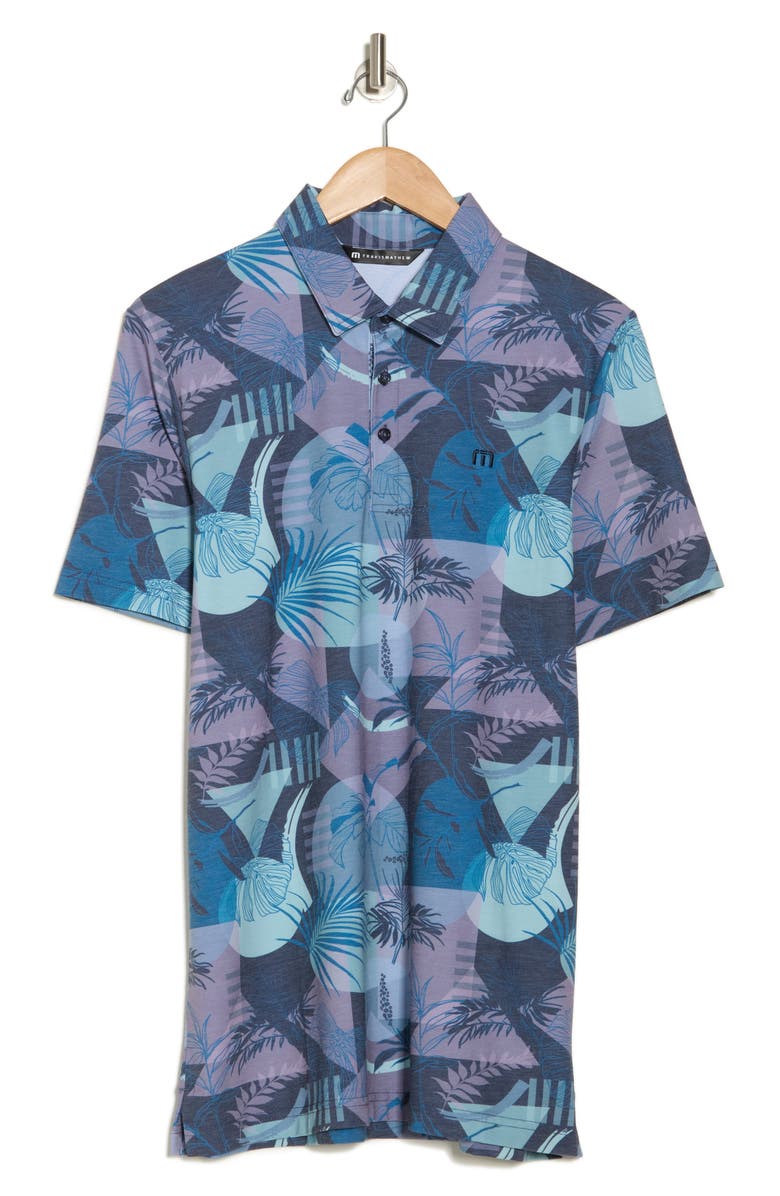 TravisMathew Featherweight Summer Polo, Alternate, color, Total Eclipse