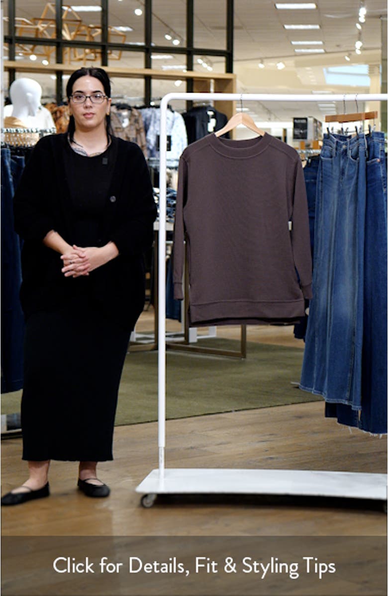 Kick Back Ottoman Knit Sweatshirt, sales video thumbnail