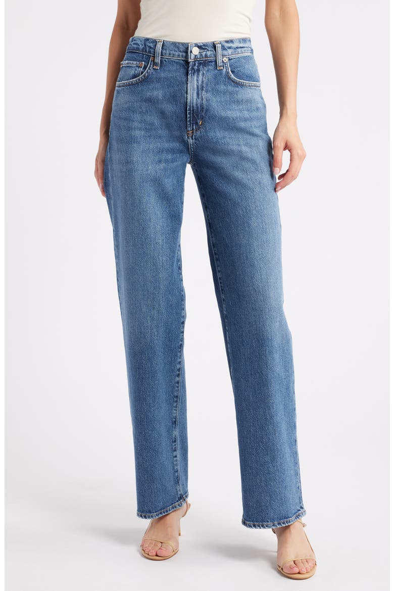 Harper Ankle Relaxed Straight Leg Jeans, Main, color, FIX