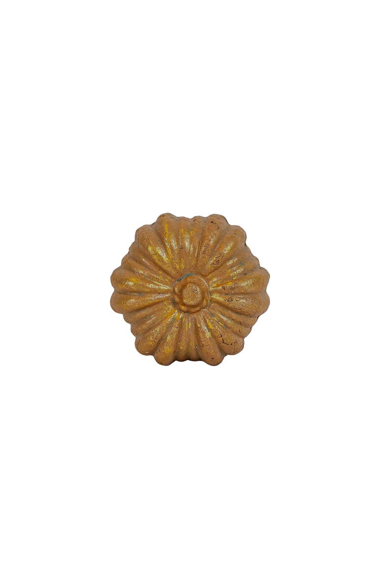 Terracotta Decorative Pumpkin, Alternate, color, Orange