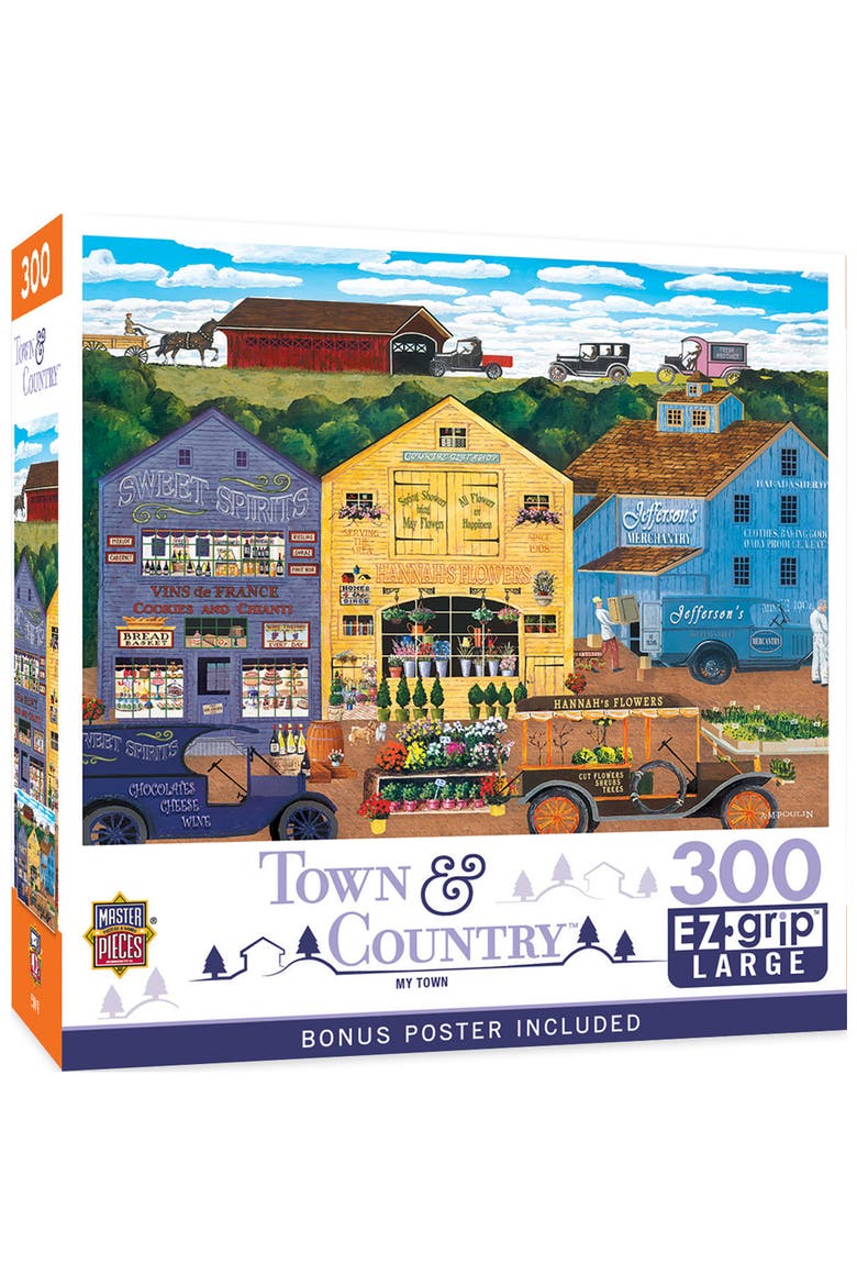 My Town 300 Piece Jigsaw Puzzle, Main, color, Multicolor