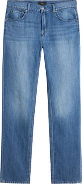 7 For All Mankind The Straight Cotton & Linen Jeans