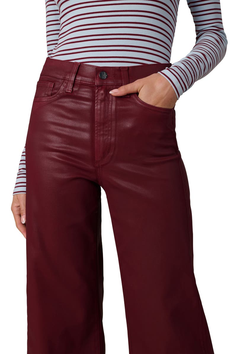 Joe's The Tony Stripe Turtleneck Top, Alternate, color, Sky/ Syrah Stripe