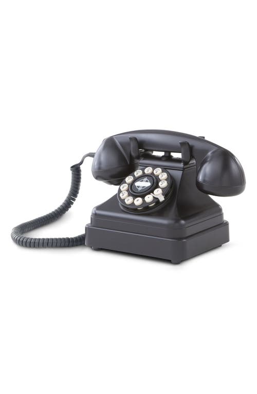Crosley Radio Kettle Desk Phone In Black