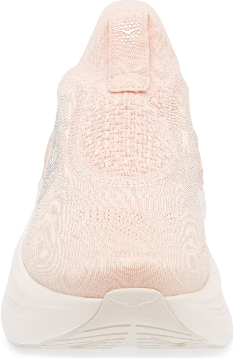 HOKA Skyward Laceless Recovery Sneaker, Alternate, color, Rose Latte / Rose Cream