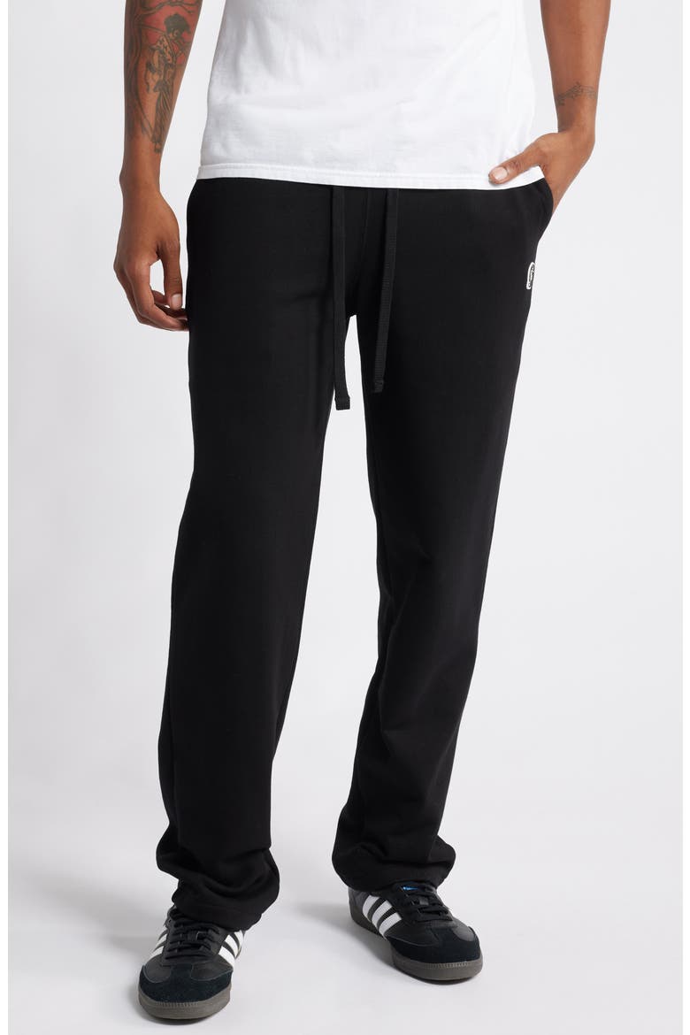 Helmet Drawstring Pants, Main, color, BLACK