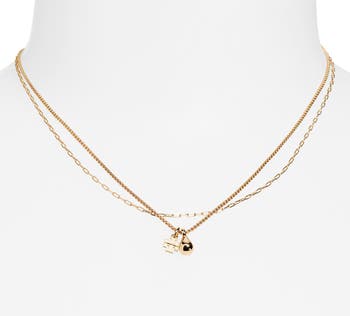 Tory Burch Good Luck Chain Layered Necklace | Nordstrom