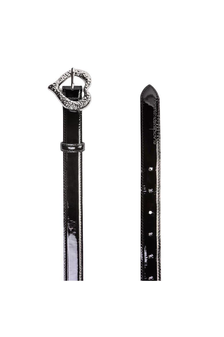 Love Belt, Alternate, color, BLACK/SILVER