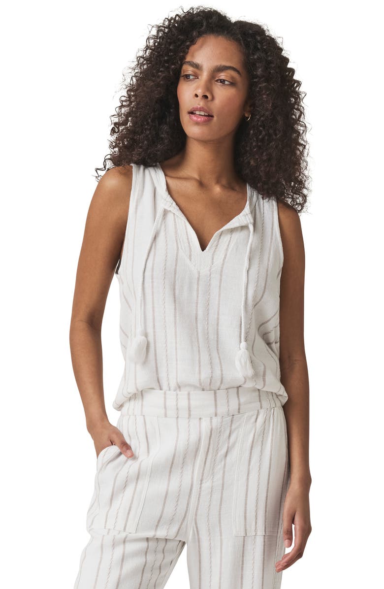 Splendid Layla Stripe Tank, Alternate, color, 