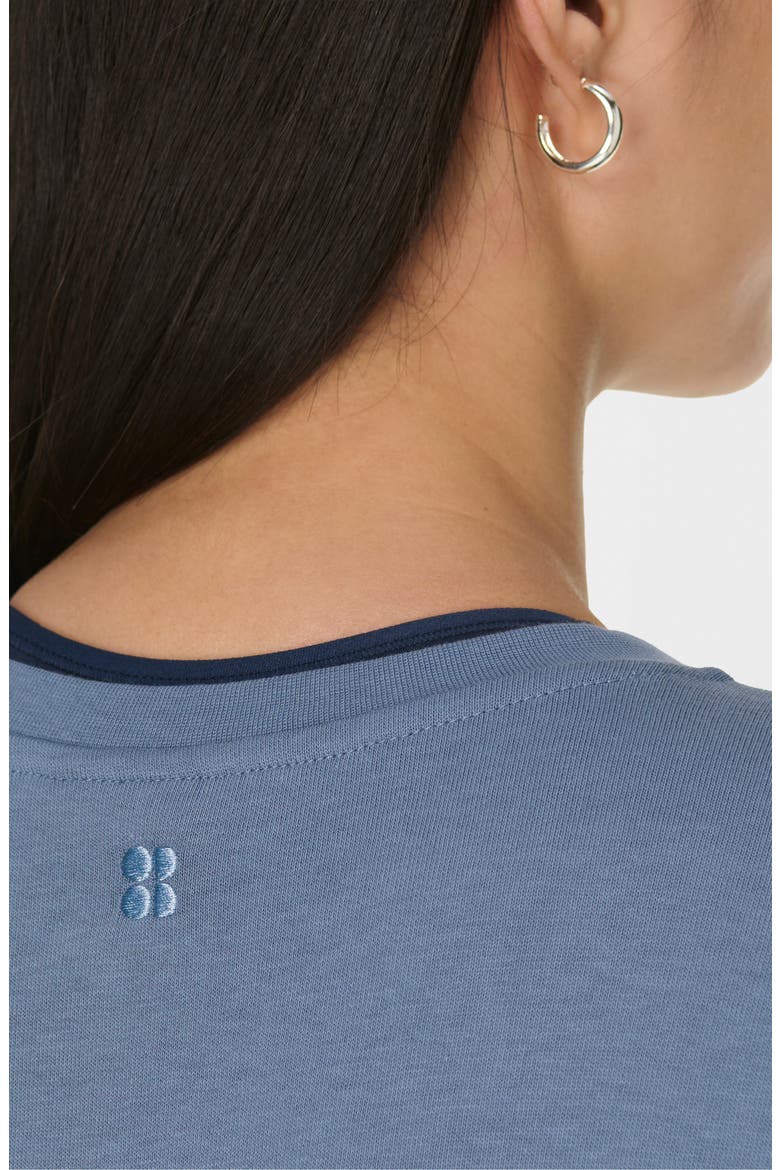 After Class Crop Sweatshirt, Alternate, color, LUXE BLUE