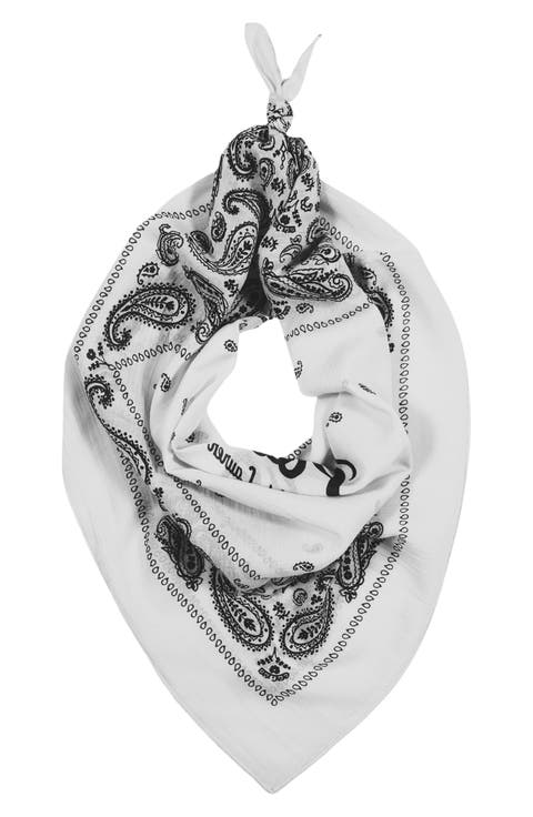 Signature Bandana Print Scarf