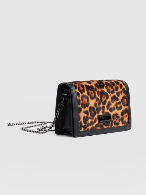 Saint + Sofia Primrose Wallet On Chain In Brown