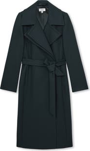 Reiss Odette Wool Blend Wrap Coat