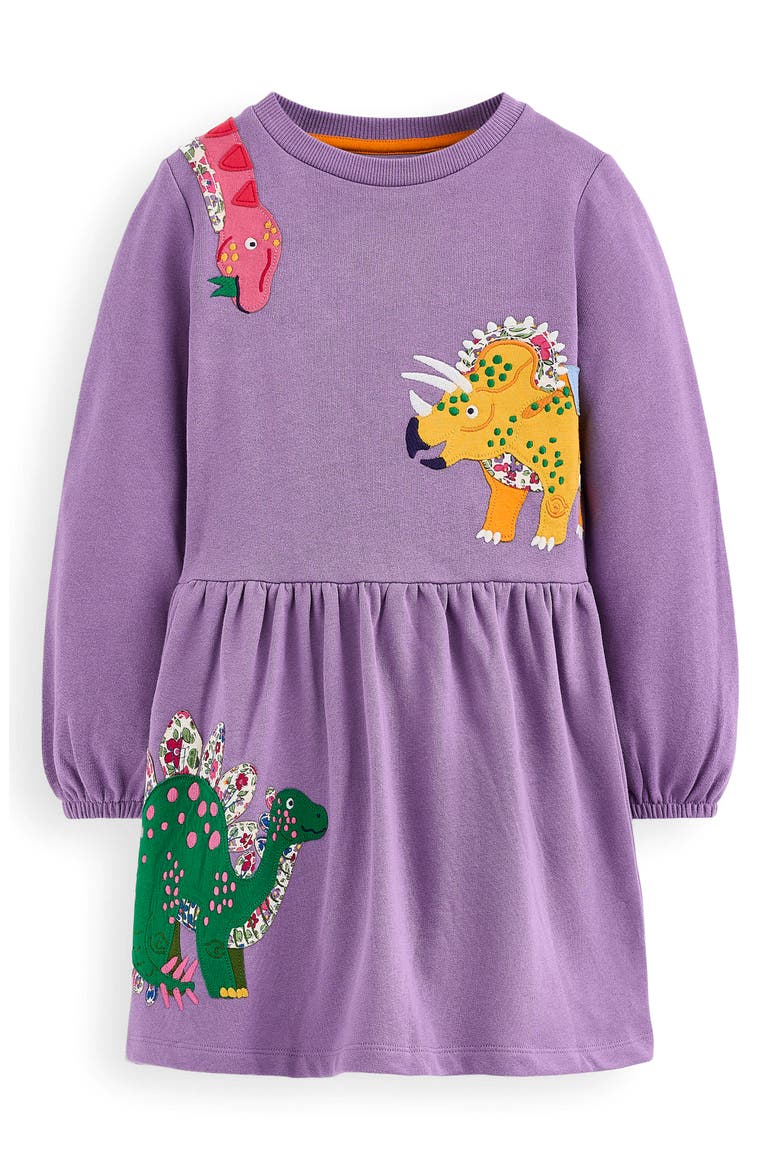 mini boden dinosaur dress Mini Boden Baby Girls Printed Dino Jersey Dress And Knickers Set  Designer  Kids Outlet