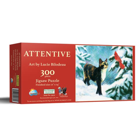Attentive 300 piece Jigsaw Puzzle for Adults