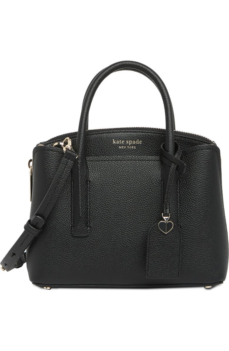 Kate Spade New York mini margaux leather satchel, Main, color,