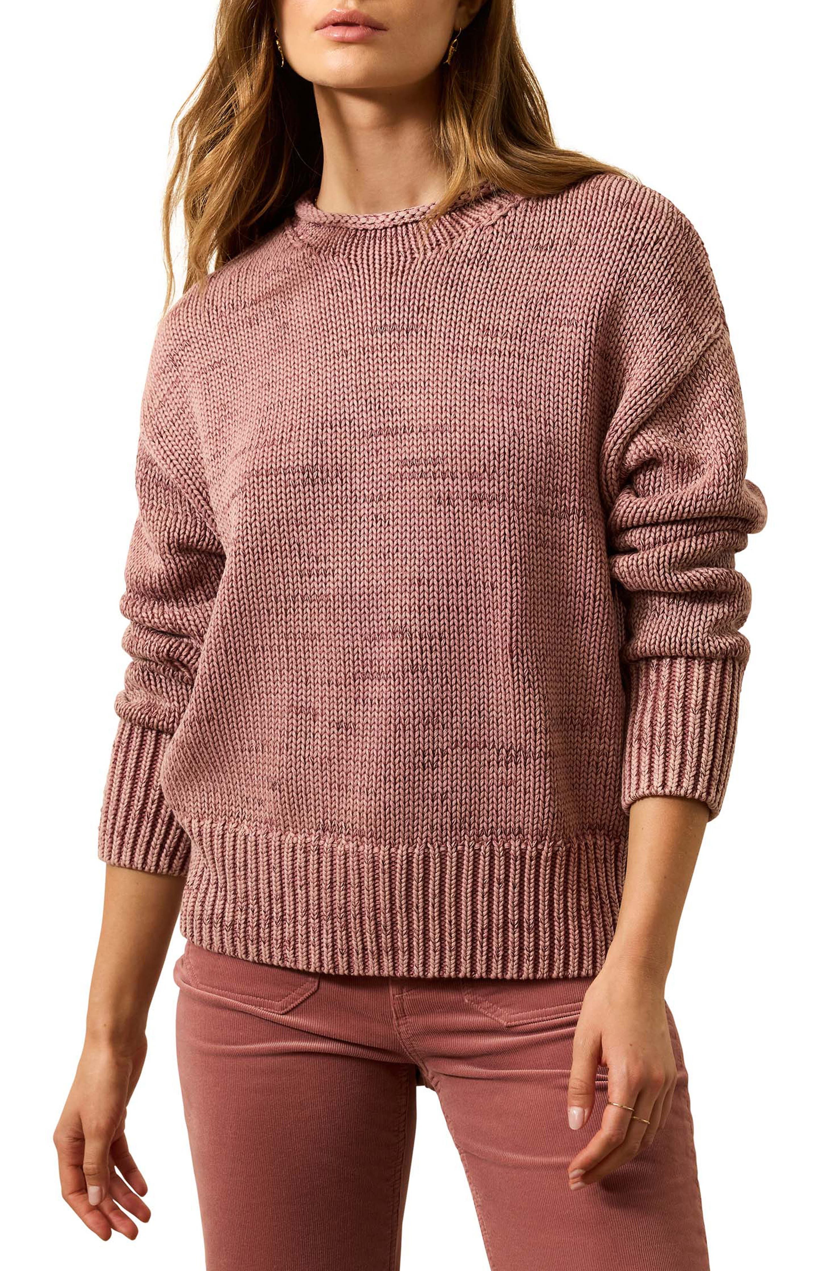 Faherty Sunwashed Roll Neck Sweater
