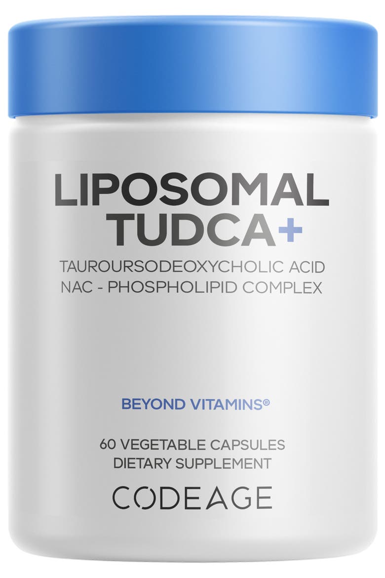 Liposomal TUDCA+ 600mg, NAC N-Acetyl-L-Cysteine, Liposomal Delivery,, Main, color, White
