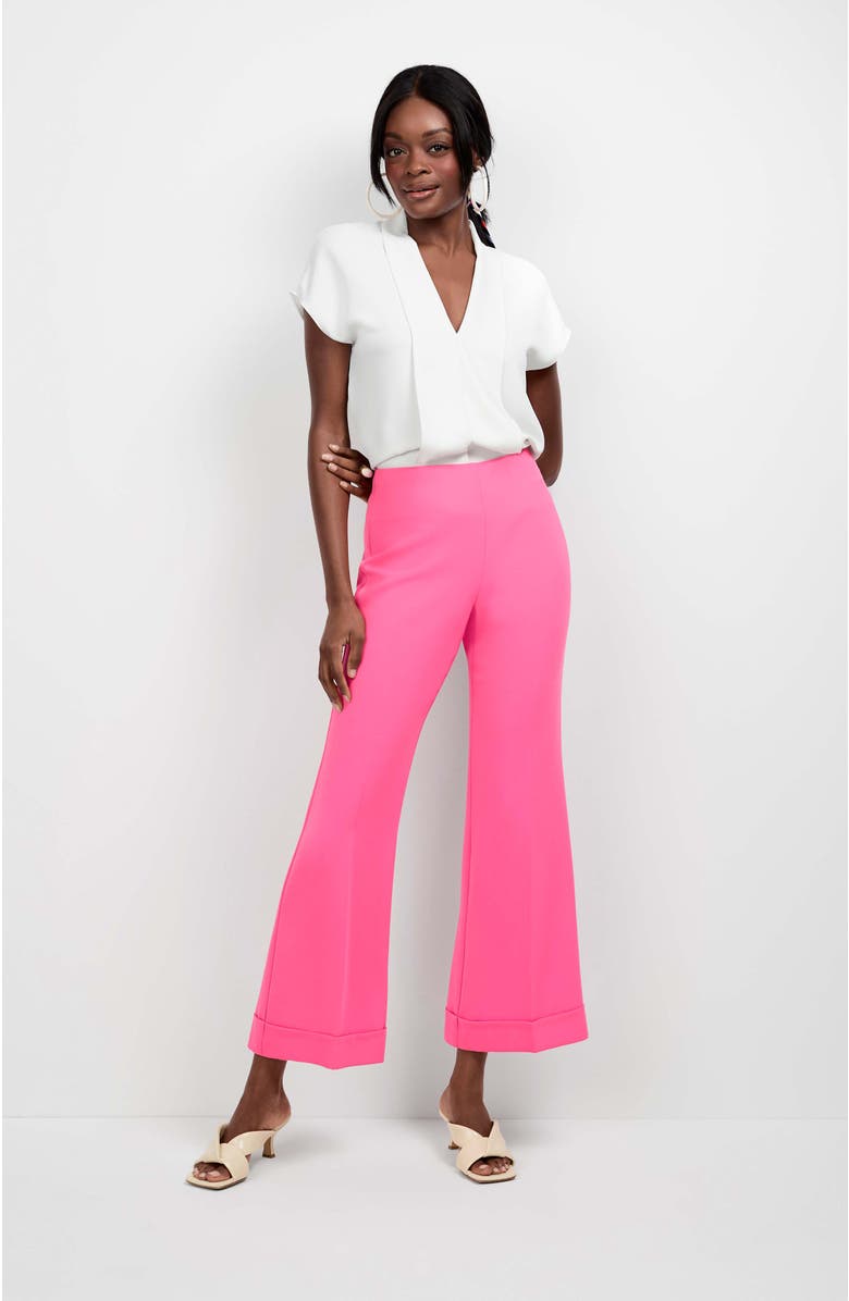 Trina Turk Turin Slash Tie Top, Alternate, color, Whitewash