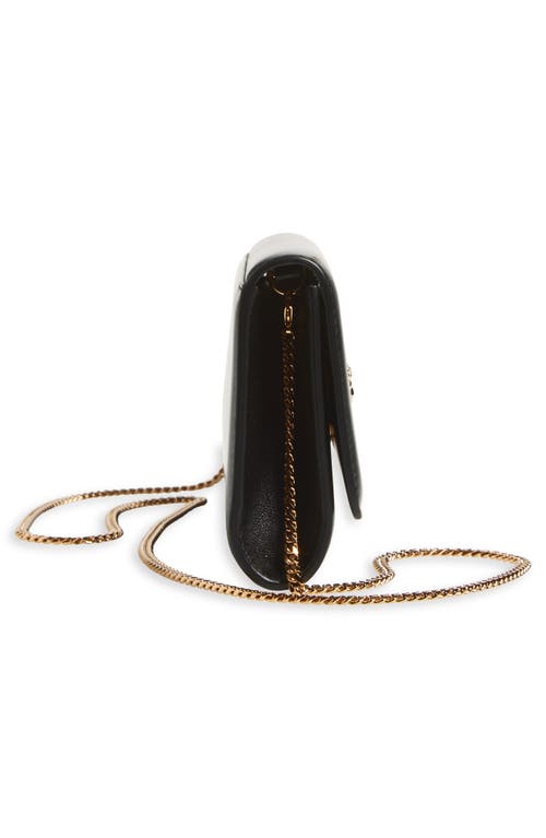 Versace La Medusa Leather Clutch