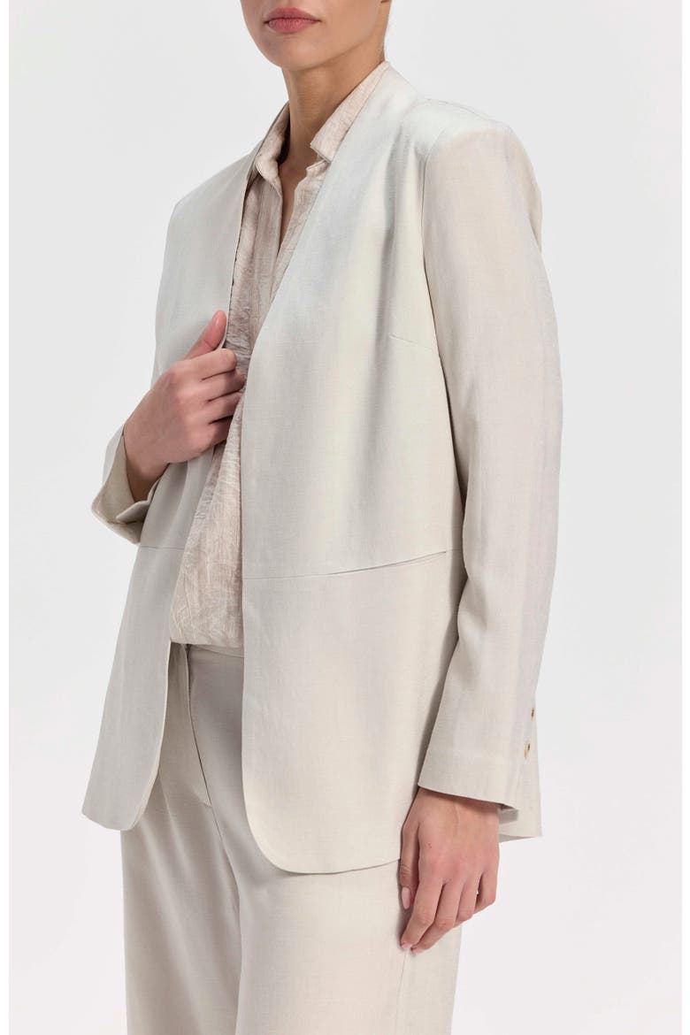 Tailored Blazer, Alternate, color, Stone