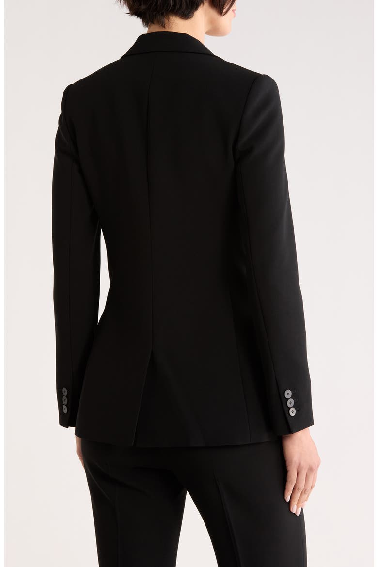 Staple Crepe Blazer, Alternate, color, BLACK
