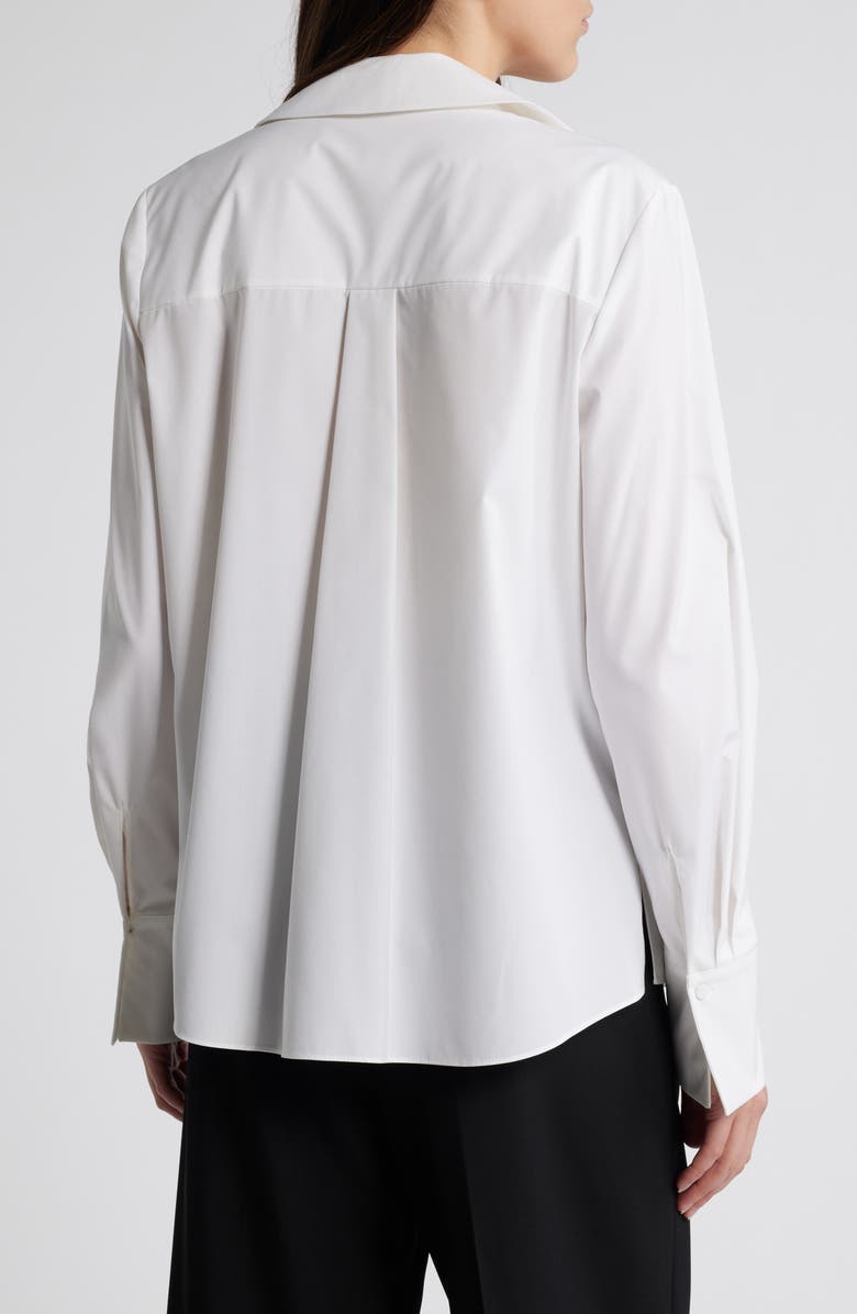 KOBI HALPERIN Gabbay Embellished Poplin Button-Up Shirt, Alternate, color,