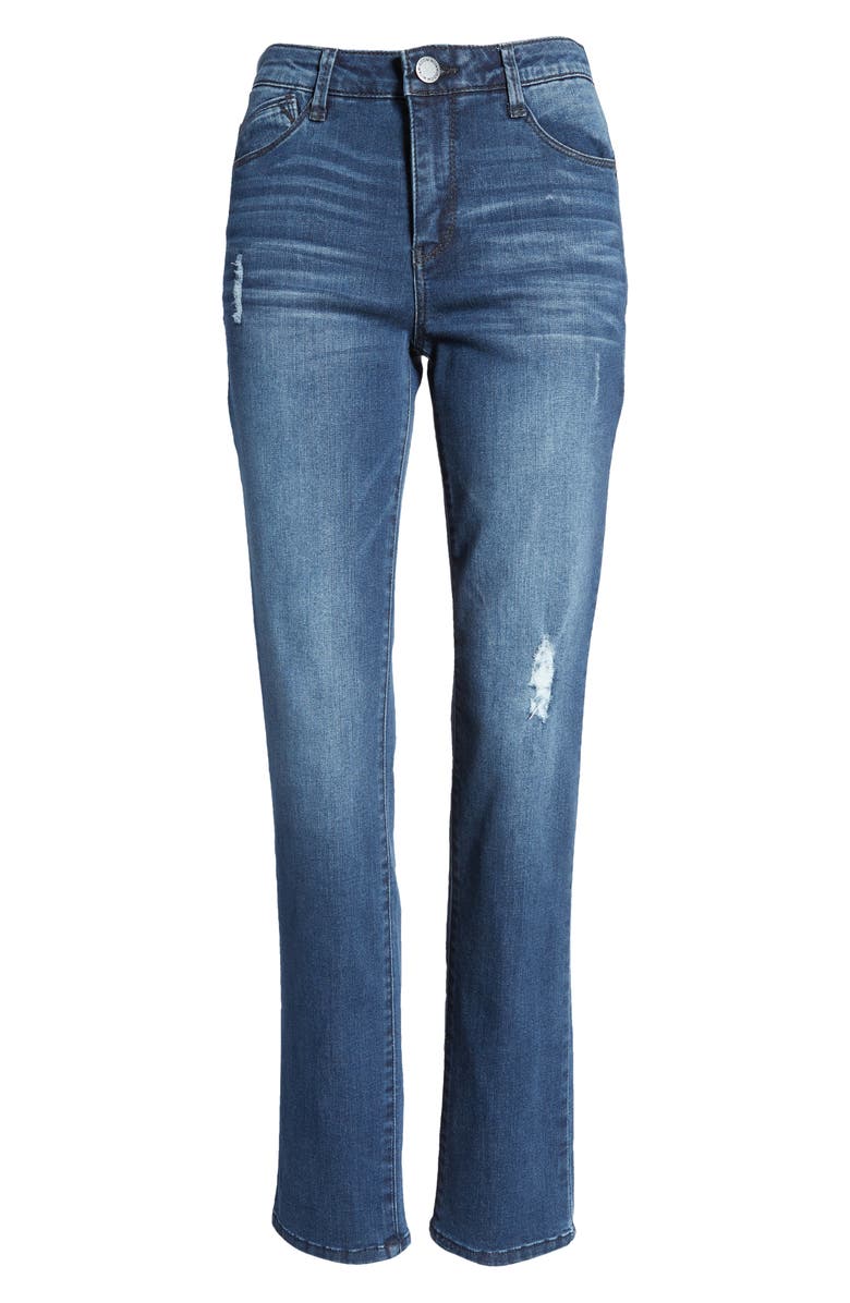 Wit & Wisdom Straight Leg Jeans, Alternate, color, 