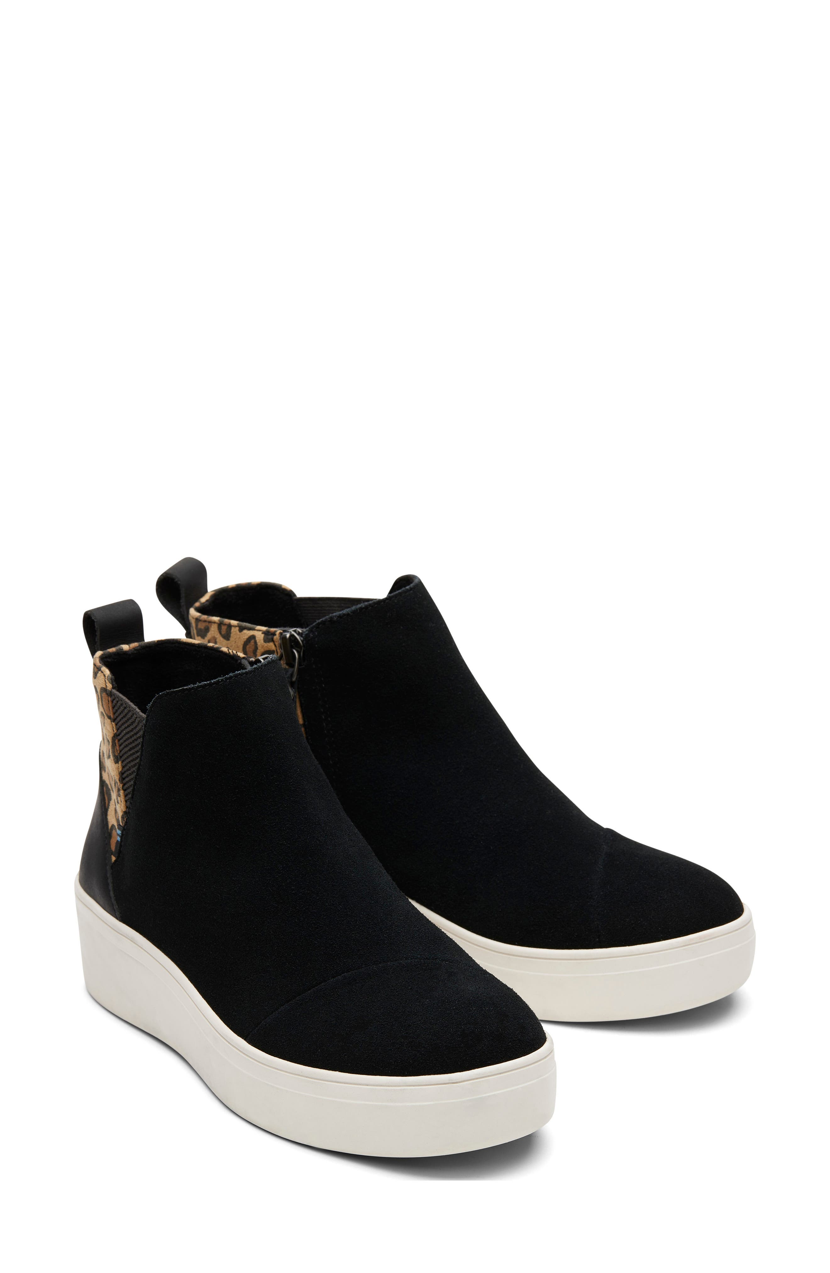 TOMS Chelsea Wedge Sneaker Boot, Main, color, 