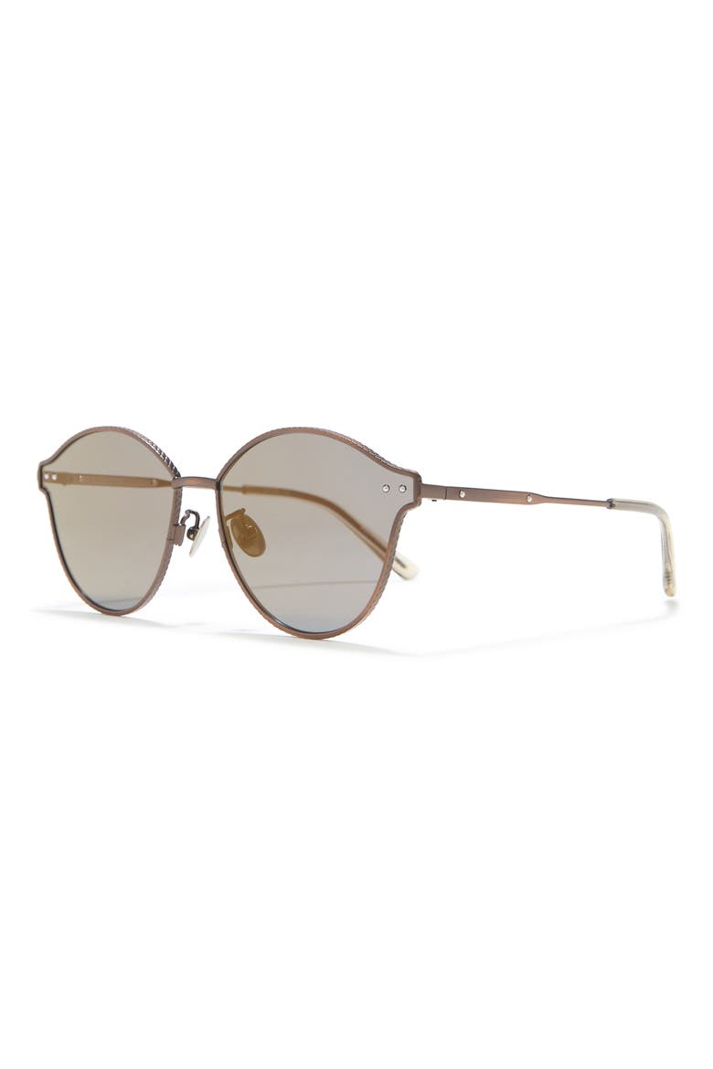 62mm Round Sunglasses, Alternate, color, BRONZE/ BRZ